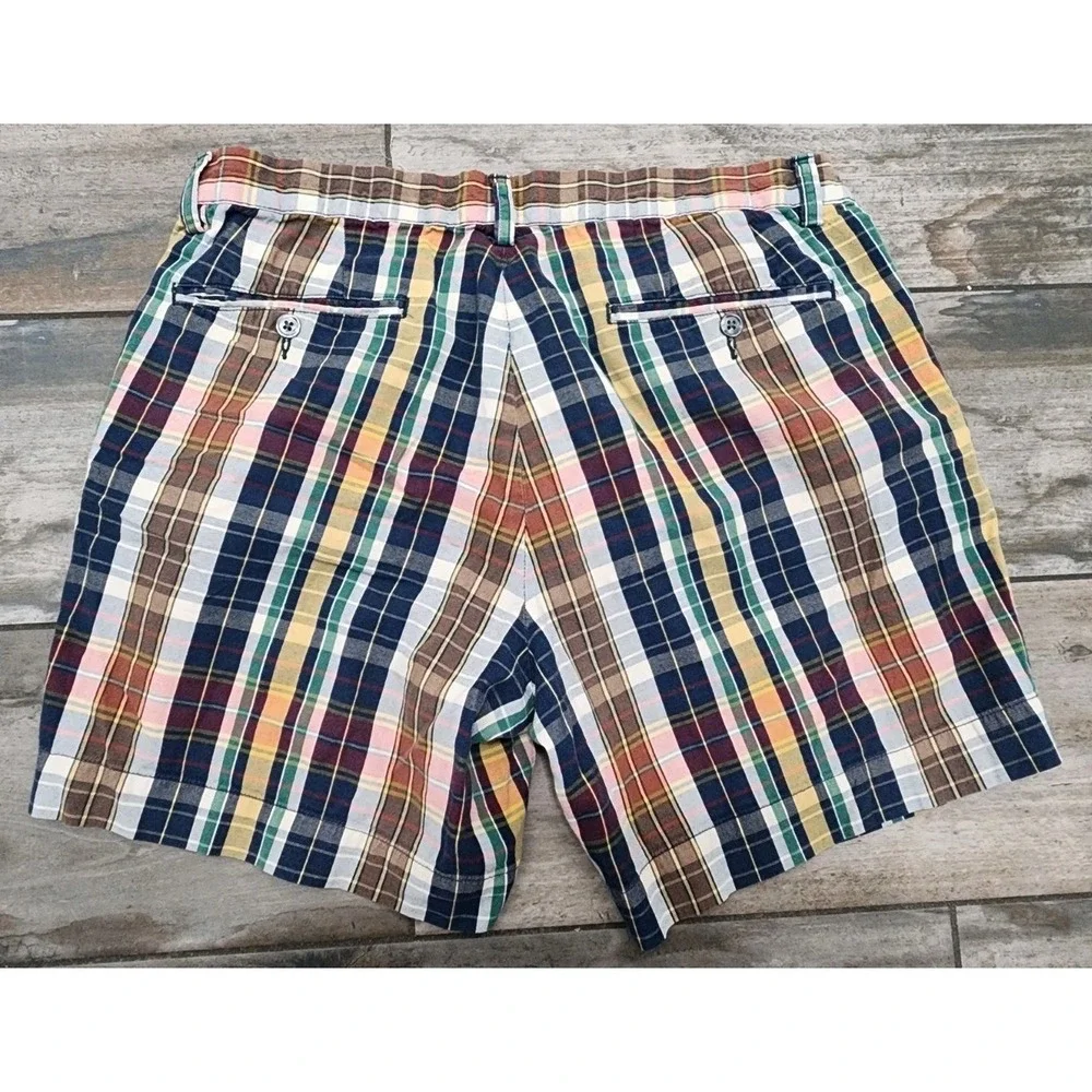 Polo Ralph Lauren India Madras Plaid Chino Shorts Classic Fit 6
